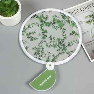 Summer Portable Hand Fans Foldable Girls Plastic Customizable <b>Folding</b> Fan Promotion Gifts - Product Image 4
