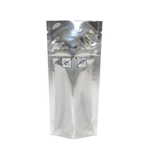 Bolsas <span class=keywords><strong>de</strong></span> plástico con estampado personalizado para niños, bolsas <span class=keywords><strong>de</strong></span> Mylar <span class=keywords><strong>de</strong></span> 1lb, 1 Lb, 454g, 16oz, XL, One Pound, 8th, resistente a los olores grandes, color blanco, con cierre <span class=keywords><strong>de</strong></span> cremallera - Product Image 4