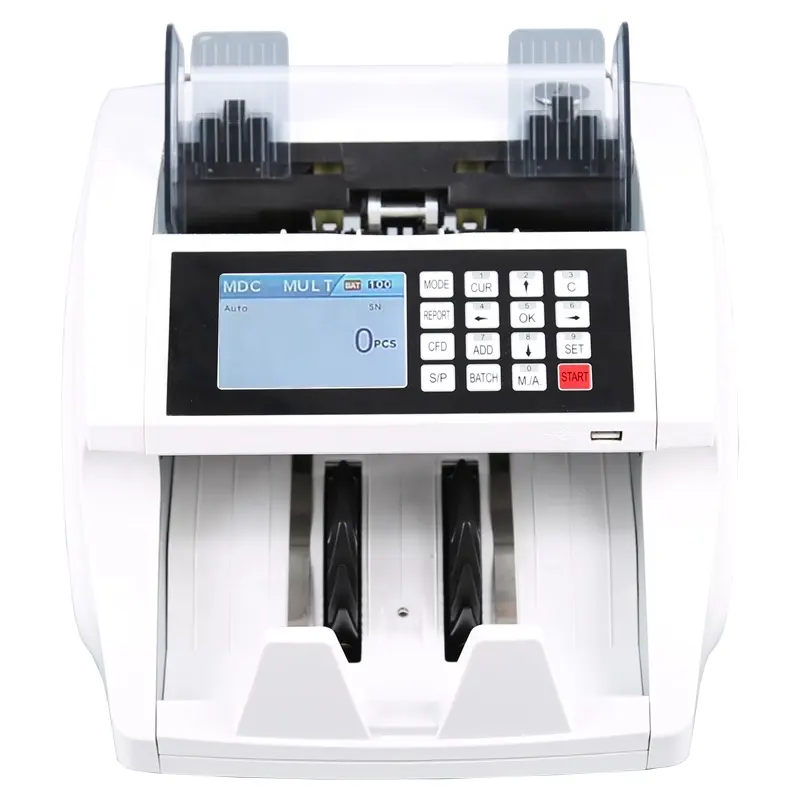 LD-1685 Geldrekening Teller Valutadetector Geld Teller Machine Waarde Teller Gemengde Geldwaarde Teller Euro