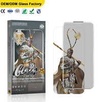 Protection d'écran en verre trempé anti-espion 9H, anti-explosion, avec colle intégrale, grand arc, pour Apple iPhone 17 Pro Max 500C