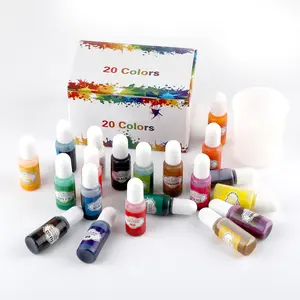 20 color macaroon essence essential oil pigment kit toning pigment diy crafts epoxy resin