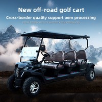 Voiturette de golf électrique pour visites, navette de réception pour bureaux de vente et terrains de golf en zone touristique, 1-2 places, export, 30 km/h, 30 km d'autonomie