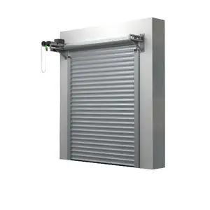 Portes <span class=keywords><strong>de</strong></span> <span class=keywords><strong>garage</strong></span> automatiques en aluminium pliantes vers le haut et vers le bas, prix direct d'usine - Product Image 1