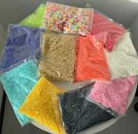 Beliebter Kuchenaufsatz Zuckerstreusel 1kg/Packung Bunte Zuckerperlen Essbare Zuckerperlen Kuchendekoration Zubehör