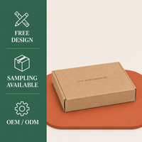 Boîte d'expédition personnalisée en carton ondulé Kraft avec insert sur mesure pour produits cosmétiques et soins de la peau – Vente en gros directe usine OEM