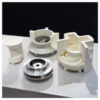 Moulage en céramique de précision sur mesure pour l'impression 3D, fabrication additive par jet de liant pour la fonderie métallique, service de prototypage rapide