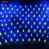 TOPREX Outdoor wasserdichte LED-Netz leuchten 1,5*1,5 M Weihnachts netz dekoration für Baumhaus garten IP65 bewertet