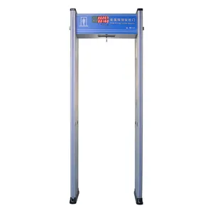 18 Khu Weatherproof Walk-Through Metal Detector Door Với Chức Năng Hiệu Chuẩn Tự Động Một Phím