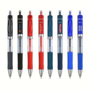 Gel Plastic Promotional <b>Pen</b> Red Blue Black Modern Design for School Office Use - Product Image 1