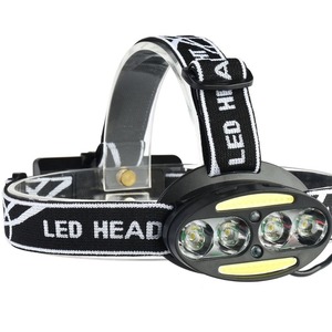 Linterna frontal LED de 8 LED recargable por USB T6 de alta potencia con sensor para uso en exteriores - Product Image 2