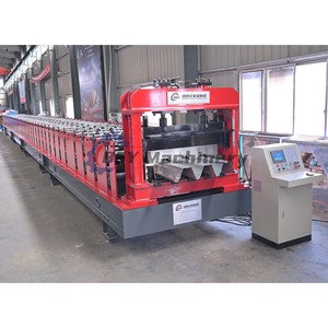 Fully Automatic Steel Decking <strong>Floor</strong> <strong>Roll</strong> <strong>Forming</strong> Line Tile Making Machinery Decking <strong>Floor</strong> <strong>Machine</strong> <strong>Machine</strong> For Deck <strong>Floor</strong> Making - Product Image 5