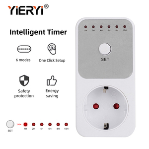 ซ็อกเก็ตตั้งเวลาถอยหลังจากโรงงาน ปลั๊ก EU ตัวควบคุมสวิตช์ตั้งเวลา ซ็อกเก็ตควบคุมเวลาอัจฉริยะ - Product Image 2
