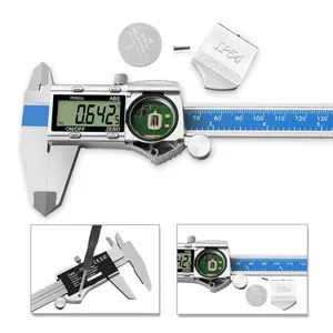 DITRON IP54 150mm Water Proof Electronic Stainless Steel Digital Caliper 0-6 Inch Measurement Digital Vernier Caliper