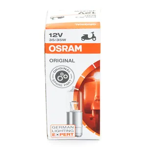 OSRAM M5 62327 BA20d 12V 35/35Wオートバイ電球ハロゲン電球