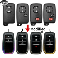 Clés de Voiture de Remplacement Populaires, Coque de Clé de Voiture Modifiée, Clés pour Véhicules Toyota