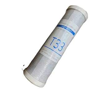 T33 post filter air alkali karbon elemen kartrid pemurni Mineral