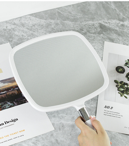 Custom Handheld Vanity <strong>Mirror</strong> Cosmetic <strong>Hand</strong> <strong>Held</strong> Makeup <strong>Mirror</strong> With Handle - Product Image 2