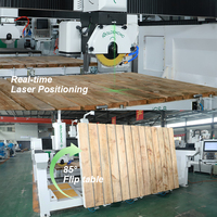 Scie à pont automatique CNC pour pierre, marbre, 5 axes, 4 axes, machine de découpe et de polissage de dalles de pierre, polisseuse de bord, plan de travail de cuisine