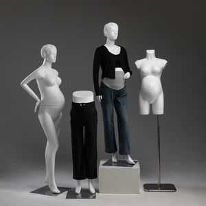 <span class=keywords><strong>Mannequin</strong></span> de grossesse finition mate pour présentation en magasin de maternité, support ABS de haute qualité pour boutique - Product Image 2