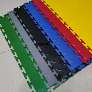 Heavy Duty 6mm PVC Modular Interlocking Industrial Garage Floor <b>Tiles</b> - Product Image 2
