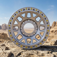 Jantes Beadlock Forgées pour Tout-Terrain et Drag Racing, 17-20 Pouces, 5 x 127 mm, 5 x 5, pour Jeep Wrangler Grand Cherokee