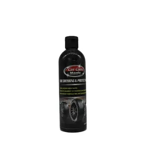 Medicazione per pneumatici per auto professionale spray lucido rivestimento impermeabile all'ingrosso spray per cera liquida per medicazione lucidante per pneumatici in vendita