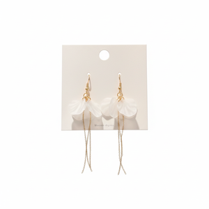 Vendita calda di tendenza stile coreano minimalista conchiglia croce orecchini Clip-On per le donne gioielli di moda all'ingrosso - Product Image 2