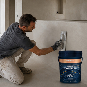 Revestimiento de Microcemento de <span class=keywords><strong>Color</strong></span> Personalizable, Microcemento Duradero sin Juntas para Decoración de Paredes y Pisos Interiores y Exteriores - Product Image 1