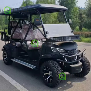 Golf Cart Elettrico a 6 Posti 48 Volt con Certificazione CE, Veicolo Fuoristrada Rialzato per Hotel, Resort e Servizi di Pulizia - Product Image 2