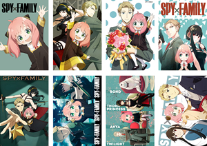 ชุดโปสเตอร์อนิเมะ <span class=keywords><strong>Sakamoto</strong></span> Days ลายการ์ตูนหลากสี ขนาด 42*29 ซม. จำนวน 8 ชิ้น/ชุด สำหรับตกแต่งผนัง - Product Image 5
