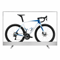 Écran tactile OLED transparent ultra-fin de 77 pouces, affichage d'animations, centre commercial, service en libre-service, SDK, 120 Hz, 4K