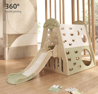 Peralatan Bermain Anak Multifungsi, Perosotan Indoor, Ayunan Bayi, Kombinasi Mainan, Peralatan Taman Bermain Mini