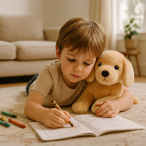 <span class=keywords><strong>Golden</strong></span> <span class=keywords><strong>Retriever</strong></span> Yavrusu Peluş Oyuncak, Çocuklar İçin Yumuşak Oturan Köpek Peluşu, Düşük Kulaklı Peluş Hayvan, Özel Peluş Üretici OEM - Product Image 6