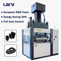 Presse à plat automatique LRF600 6000KN à force de serrage, pour moulage par compression de feuilles de caoutchouc, avec plaque chauffante 1000x1000mm et commande PLC