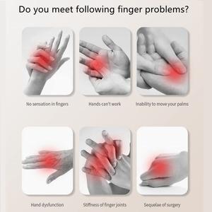 Cerdas Hemiplegia peralatan pemulihan Stroke jari latihan terapi Stroke tangan berolahraga tangan robot sarung tangan rehabilitasi - Product Image 5