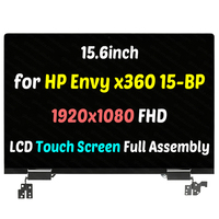 Layar Sentuh LCD FHD 15.6" untuk HP Envy X360 15-BP 15-BP152NR 15-BP143CL 15-BP152WM, Perakitan Lengkap Pengganti 1920x1080