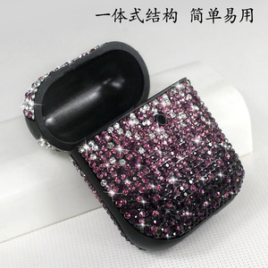 Funda de plástico duro para Apple AirPod y Airpod Pro, carcasa de lujo con diamantes de imitación, gran oferta, venta al por mayor - Product Image 2
