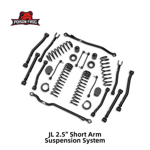 Poison Frog Mejor calidad 2,5 \ "3,5 \" 4,5 \ "Kits de elevación de brazo <span class=keywords><strong>corto</strong></span> para Jeep Wrangler JL 2,0 T 2018-Up 4X4 Amortiguadores de acero - Product Image 2