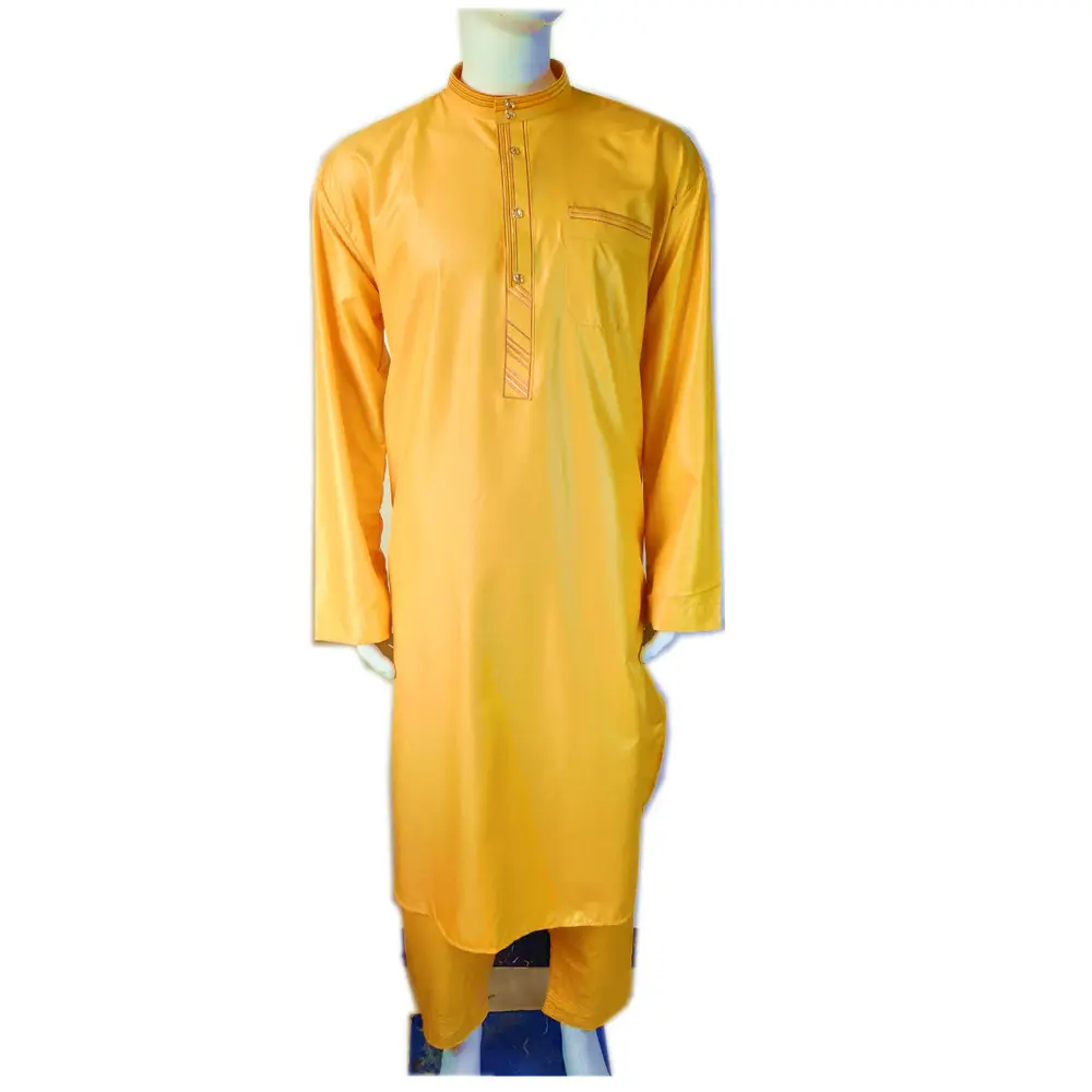 Stile ampio stile medio oriente Kaftan Dubai arabo musulmano islamico abbigliamento maschile pantaloni camicia