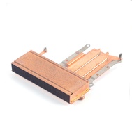 Dissipateur thermique en cuivre pur à caloducs, refroidisseur passif de processeur pour mini PC, ordinateur portable, système industriel embarqué, solution thermique OEM personnalisée