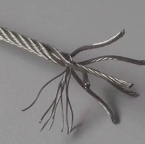 201 304 résistance à la Corrosion câble en acier à haute résistance 7*19 7*7 20mm 24mm câble métallique usine directe ISO flexion coupe soudage - Product Image 5