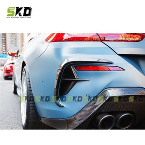 Divisores de Canards traseros de estilo X de fibra de carbono seco para <span class=keywords><strong>BMW</strong></span> 8 SERIES G14 G15 G16 2020-on Canards Fins - Product Image 4