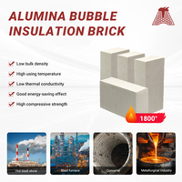 Brique de bulles d'alumine Fengshuo 90% Al2O3, super réfractaire (plus de 2000°C) pour la soudure, la découpe et l'isolation des fours industriels