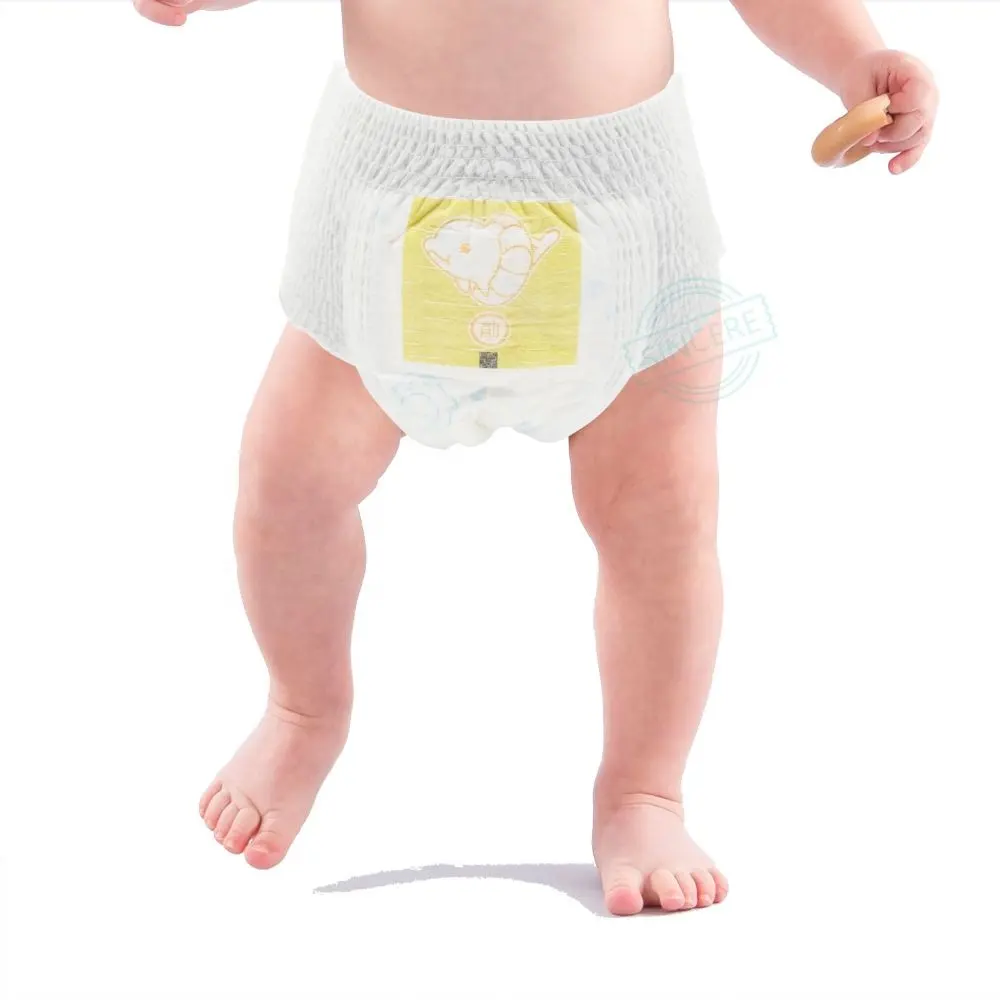 Pabrik Pabrik Harga kompetitif popok organik popok bayi grosir celana tarik bayi