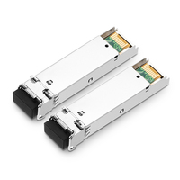 Module SFP de qualité télécom en gros 1.25G BIDI 20km 1310nm/1550nm Simplex LC Transceiver Fibre Optique Monomode Compatible GPRS