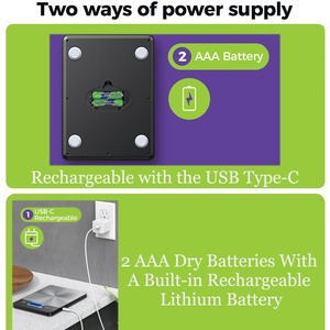 Balance électronique de cuisine transfrontalière 5 kg/1 g de précision pour le thé et les aliments, alimentée par USB, outil de pesage pour la pâtisserie - Product Image 4