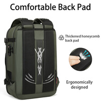 Sac à dos à compression sous vide avec pompe à air intégrée, extensible, étanche, pour ordinateur portable, idéal pour les voyages d'affaires, personnalisable avec logo, vente en gros