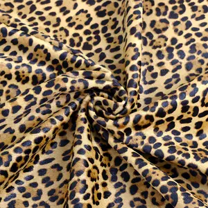 Vaca de couro genuíno estampada leopardo, venda no atacado, rápido, envio, macio, estampado