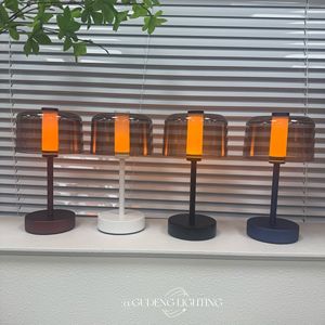 โคมไฟเห็ดมินิมอลแบบข้ามพรมแดน, โคมไฟตกแต่งข้างเตียงสไตล์โมเดิร์น, โคมไฟตั้งโต๊ะแบบชาร์จไฟได้, โคมไฟสร้างบรรยากาศยามค่ำคืนสุดหรู - Product Image 2