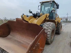 Cargadora barata en venta: Cargadora de ruedas Cat 966H usada, original Caterpillar 950G, 950F, 950GC, 966GC a bajo precio - Product Image 5